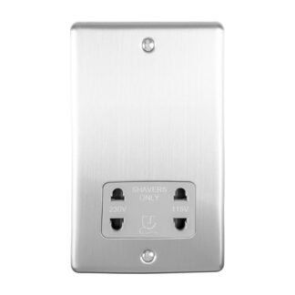 Eurolite ENSHSSSG Shaver Socket (LEAD TIME: 2-3 DAYS)