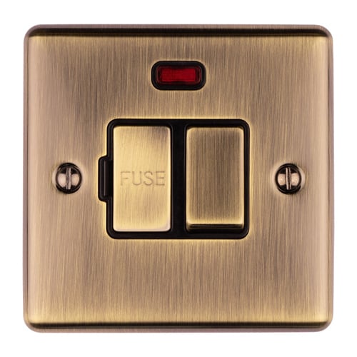 Eurolite ENSWFNABB Switched Fuse Spur with Neon Indicator (LEAD TIME: 2-3 DAYS)