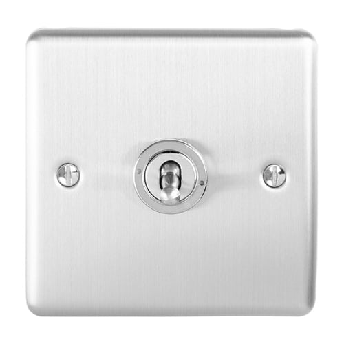 Eurolite ENT1SWSS 1-Gang Toggle Switch (LEAD TIME: 2-3 DAYS)