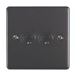 Eurolite ENT2SWMBB 2-Gang Toggle Switch (LEAD TIME: 2-3 DAYS)