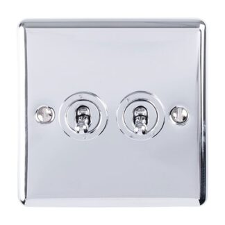 Eurolite ENT2SWPC 2-Gang Toggle Switch (LEAD TIME: 2-3 DAYS)