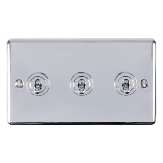 Eurolite ENT3SWPC 3-Gang Toggle Switch (LEAD TIME: 2-3 DAYS)