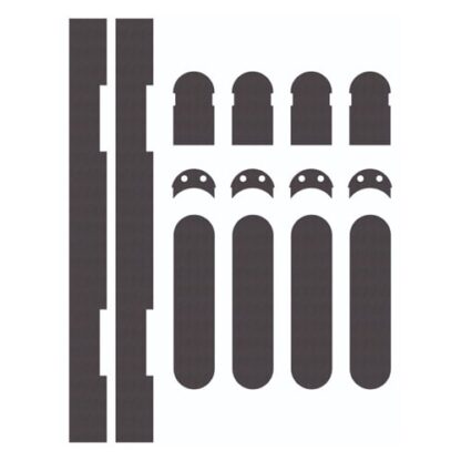 Eurospec ES1131 CI001131 Concealed Hinge Intumescent Fire Pack (LEAD TIME: 2-3 DAYS)