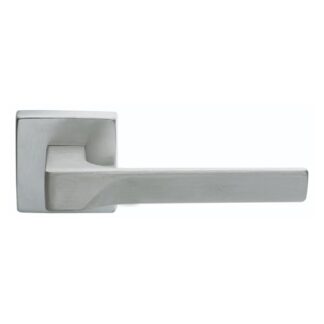 Manital FH5SC Flash Lever On Square Rose - Satin Chrome (LEAD TIME: 2-3 DAYS)