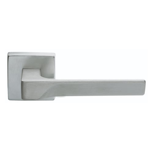 Manital FH5SC Flash Lever On Square Rose - Satin Chrome (LEAD TIME: 2-3 DAYS)