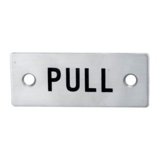 Eurospec FPA1301SSS Pull Symbol Sign (LEAD TIME: 2-3 DAYS)