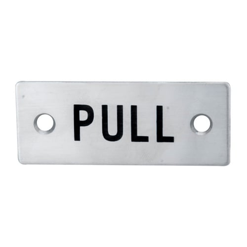 Eurospec FPA1301SSS Pull Symbol Sign (LEAD TIME: 2-3 DAYS)