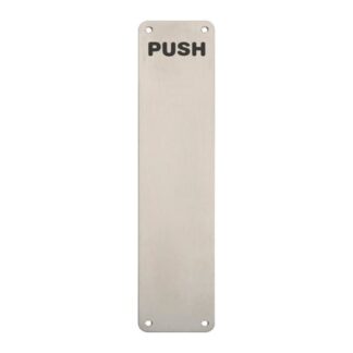 Eurospec FPP1352SSS Finger Plate Push (LEAD TIME: 2-3 DAYS)