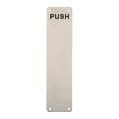 Eurospec FPP1352SSS Finger Plate Push (LEAD TIME: 2-3 DAYS)