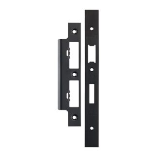 EuroSpec FSF5017MB Din Sash Bathroom Forend & Strike Pack (LEAD TIME: 2-3 DAYS)