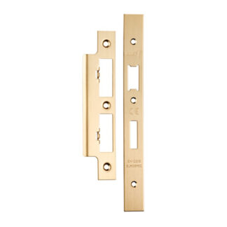 EuroSpec FSF5017SB Din Sash Bathroom Forend & Strike Pack (LEAD TIME: 2-3 DAYS)