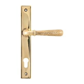From the Anvil Hammered Lever/Lever Multipoint Door Handles - 92mm PZ Sprung 212mm Screw Centres (LEAD TIME: 2-3 DAYS)
