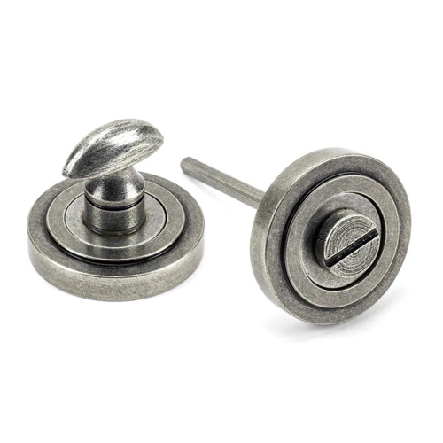 From The Anvil Concealed Round Thumbturn - Art Deco (LEAD TIME: 2-3 DAYS) - Image 11