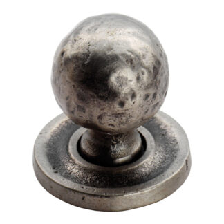 Carlisle Brass FTD1078BPE Hammered Pattern Ball Knob (LEAD TIME: 2-3 DAYS)