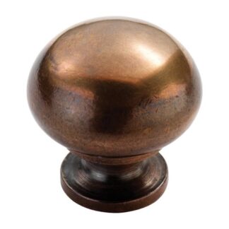 Carlisle Brass FTD1270ABR Solid Bronze Mushroom Knob (LEAD TIME: 2-3 DAYS)