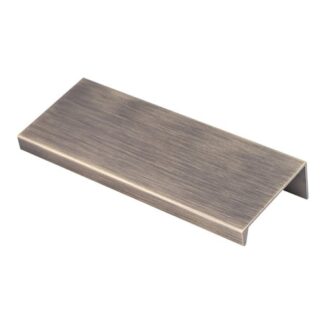 Carlisle Brass FTD302BAB Squared Edge Pull 100mm- Antique Brass (LEAD TIME: 2-3 DAYS)