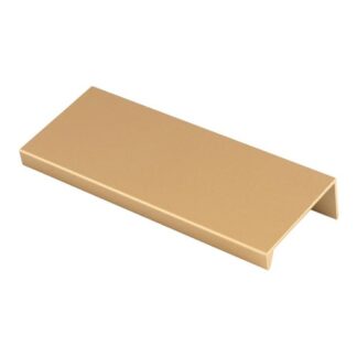 Carlisle Brass FTD302BSB Squared Edge Pull 100mm Satin Brass (LEAD TIME: 2-3 DAYS)