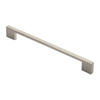 Carlisle Brass FTD3065CSN Slim D Handle 220mm - Satin Nickel (LEAD TIME: 2-3 DAYS)
