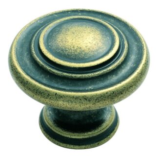 Carlisle Brass FTD515AB Traditional Pattern Knob 34mm (LEAD TIME: 2-3 DAYS)