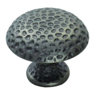 Carlisle Brass FTD585AS Hammered Finish Knob 32mm (LEAD TIME: 2-3 DAYS)