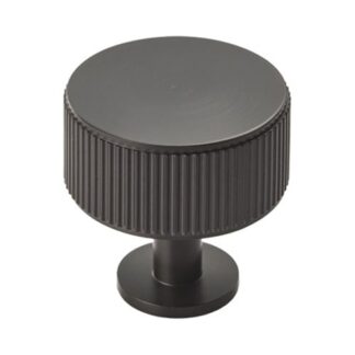 Carlisle Brass FTD713MB Lines Radio Knob - Matt Black (LEAD TIME: 2-3 DAYS)