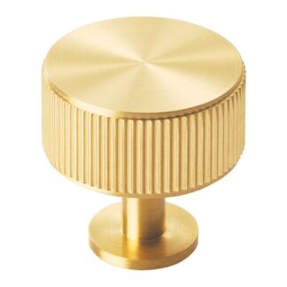 Carlisle Brass FTD713SB Lines Radio Knob - Satin Brass (LEAD TIME: 2-3 DAYS)