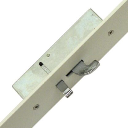Fullex XL Latch 3 Hooks 2 Anti Lift Pins Flat 44mm White Faceplate Double Spindle Multipoint Door Lock - Image 3