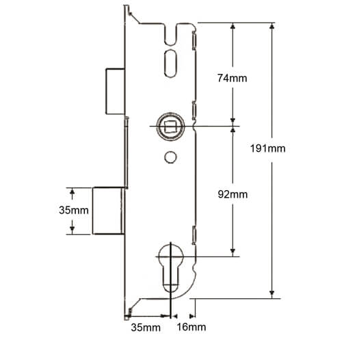 GU New Style Genuine Multipoint Gearbox - Fast Locking - Image 2