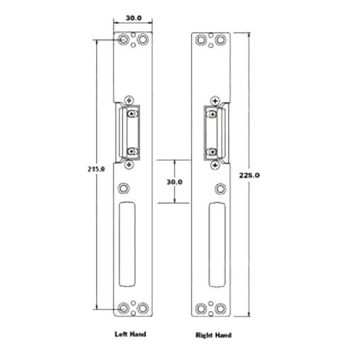 GU UPVC Latch and Deadbolt Keep - Image 2