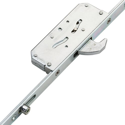 GU Protector Latch 3 Hooks 4 Rollers Lift Lever Multipoint Door Lock (top hook to spindle = 735mm) - Image 3