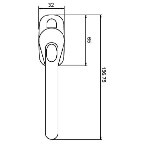Fab and Fix Locking Handle for Tilt and Turn Windows - Image 5