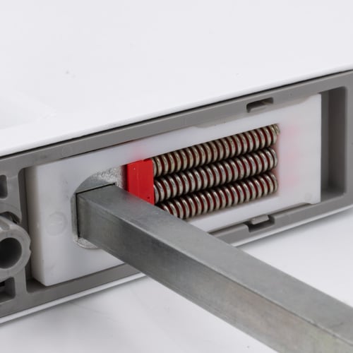 Hoppe Birmingham Lever Lever UPVC Multipoint Door Handles -  92mm PZ Sprung 122mm Screw Centres - Image 8