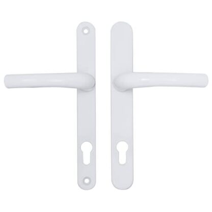 Hoppe Tokyo Lever Lever UPVC Multipoint Door Handles -  92mm PZ Sprung 215mm Screw Centres - Image 3