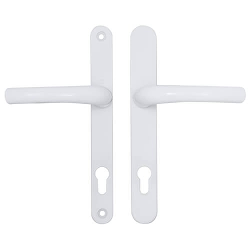 Hoppe Tokyo Lever Lever UPVC Multipoint Door Handles -  92mm PZ Sprung 215mm Screw Centres - Image 3