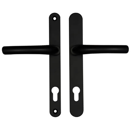 Hoppe Tokyo Lever Lever UPVC Multipoint Door Handles -  92mm PZ Sprung 215mm Screw Centres - Image 8
