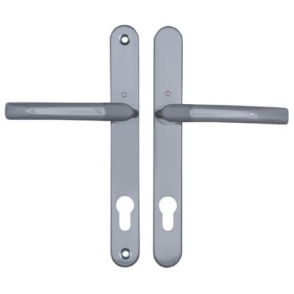 Hoppe Birmingham Sprung Lever Lever UPVC Multipoint Door Handles -  92mm PZ 215mm Screw Centres - Image 2