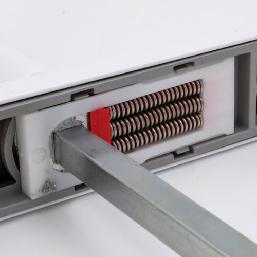 Hoppe Birmingham Sprung Lever Lever UPVC Multipoint Door Handles -  92mm PZ 215mm Screw Centres - Image 8