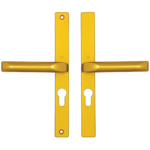 Hoppe London Lever Lever UPVC Multipoint Door Handles -  48mm PZ Sprung 215mm Screw Centres - Image 2