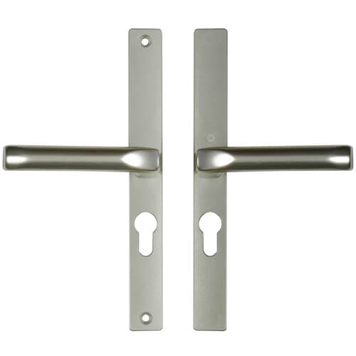 Hoppe London Lever Lever UPVC Multipoint Door Handles -  48mm PZ Sprung 215mm Screw Centres - Image 3