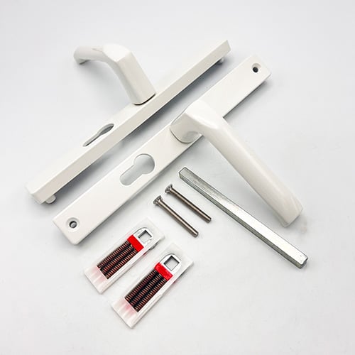 Hoppe London Lever Lever UPVC Multipoint Door Handles -  48mm PZ Sprung 215mm Screw Centres - Image 6