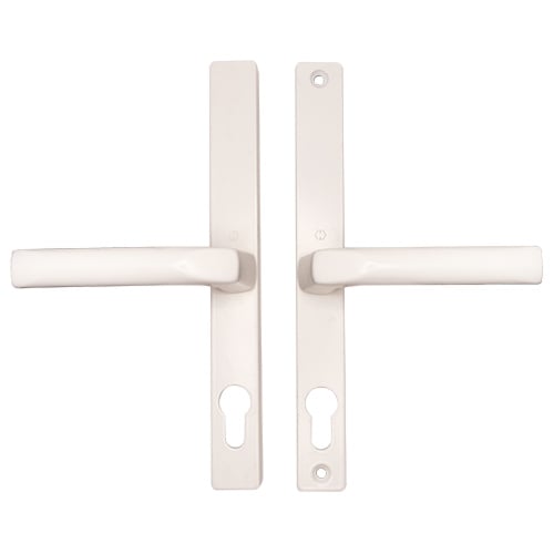 Hoppe London Lever Lever UPVC Multipoint Door Handles - 70mm PZ Unsprung 215mm Screw Centres