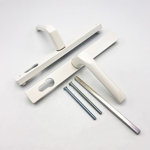Hoppe London Lever Lever UPVC Multipoint Door Handles - 70mm PZ Unsprung 215mm Screw Centres - Image 2