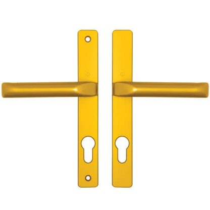 Hoppe London Lever Lever UPVC Multipoint Door Handles -  70mm PZ Unsprung 180mm Screw Centres - Image 2