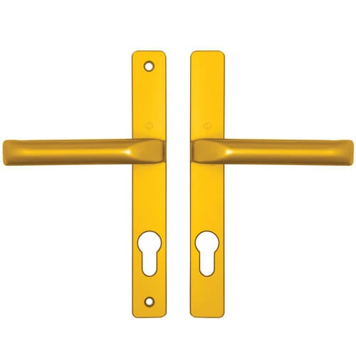 Hoppe London Lever Lever UPVC Multipoint Door Handles -  70mm PZ Unsprung 180mm Screw Centres - Image 2