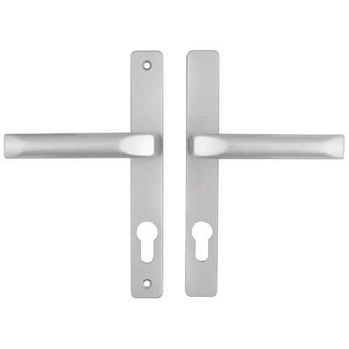 Hoppe London Lever Lever UPVC Multipoint Door Handles -  72mm PZ Unsprung 180mm Screw Centres - Image 2