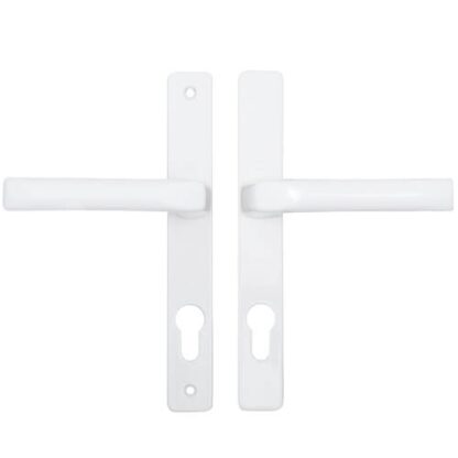 Hoppe London Lever Lever UPVC Multipoint Door Handles -  72mm PZ Unsprung 180mm Screw Centres - Image 3
