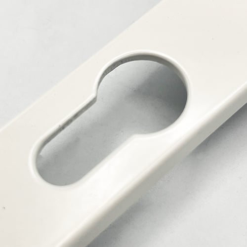 Hoppe London Lever Lever UPVC Multipoint Door Handles -  72mm PZ Unsprung 180mm Screw Centres - Image 7