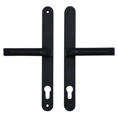 Hoppe London Lever Lever UPVC Multipoint Door Handles -  92mm PZ Sprung 240mm Screw Centres - Image 3