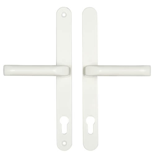 Hoppe London Lever Lever UPVC Multipoint Door Handles -  92mm PZ Sprung 240mm Screw Centres - Image 4