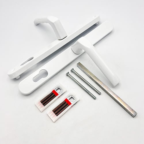 Hoppe London Lever Lever UPVC Multipoint Door Handles -  92mm PZ Sprung 240mm Screw Centres - Image 6